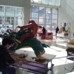 まちぐみ展最終日、ものづくり体験祭り